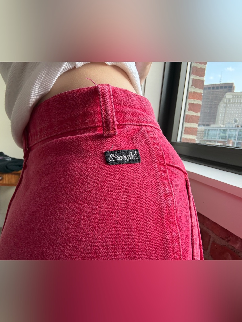 Vintage Wrangler 80's Red Jeans